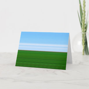 Cartão Paisagem - Estilo Minimalista