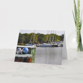 Cartão Paisagem Marina - Ornamentos