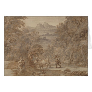 Cartão Paisagem Mercury e Apollo