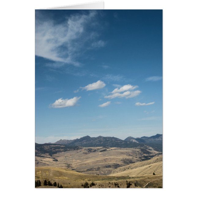 Cartão Paisagem #P4138 Card (Frente)