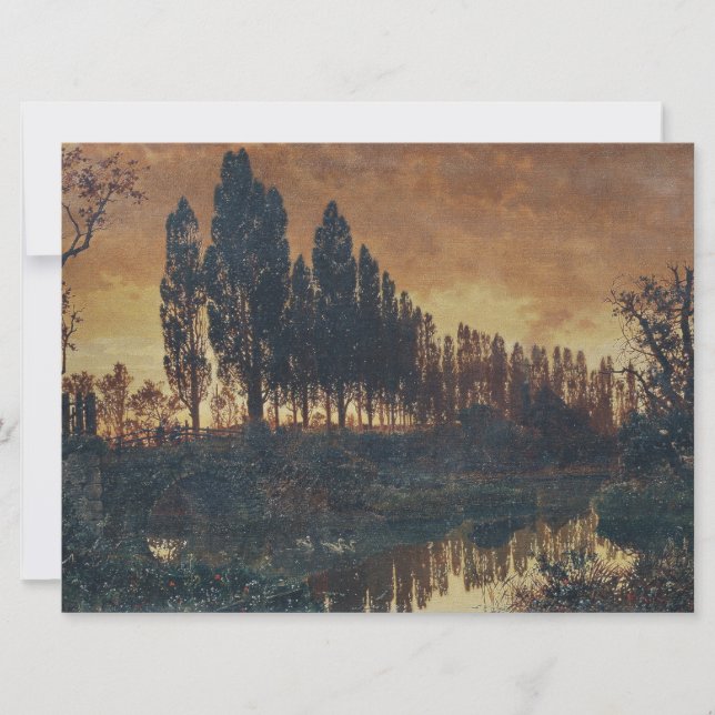 Cartão Paisagem rural na Baviera (Alemanha) (Frente)