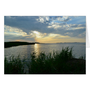 Cartão Paisagem Sunset