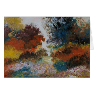 Cartão Paisagens irlandesas - primavera