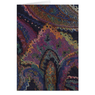 Cartão Paisley Purple