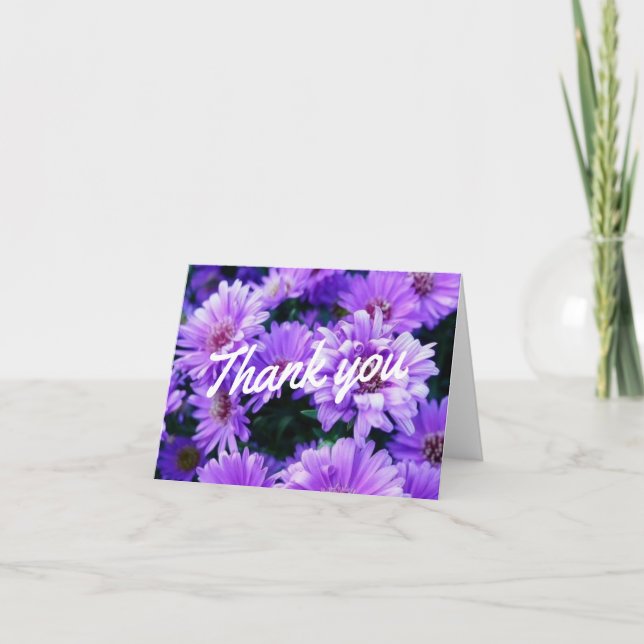 Cartão Paixão Roxa Obrigado (Frente)