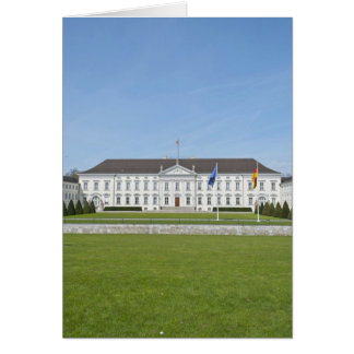 Cartão Palácio Bellevue Berlim Alemanha Fotografia