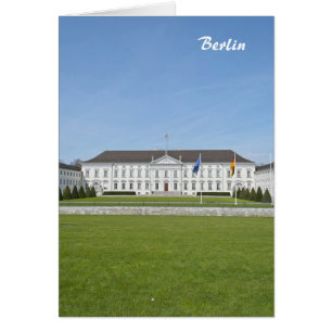 Cartão Palácio Bellevue em Berlim