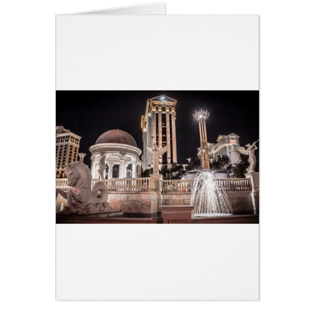 Cartão Palácio de César Las Vegas Hotel City (Frente)