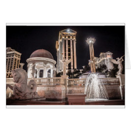 Cartão Palácio de César Las Vegas Hotel City