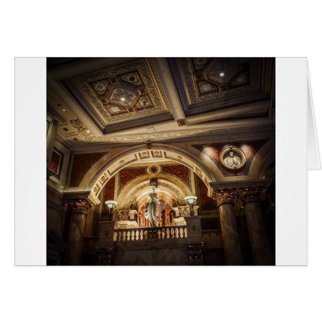 Cartão Palácio de Cesars Las Vegas (Frente Horizontal)