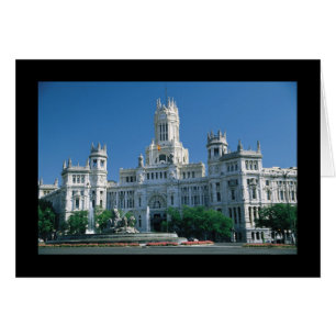 Cartão Palácio de Comunicações de Madrid
