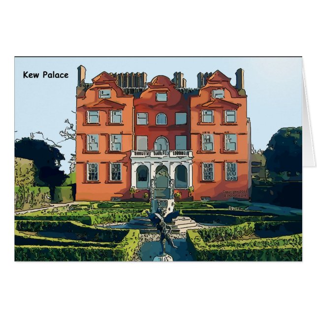 Cartão Palácio Kew (Frente Horizontal)