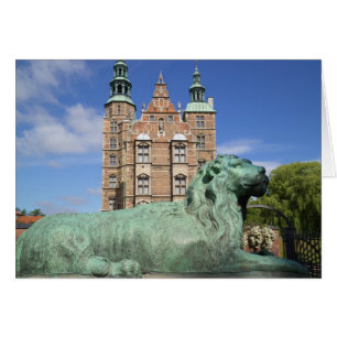 Cartão Palácio Rosenborg, Copenhague, Dinamarca