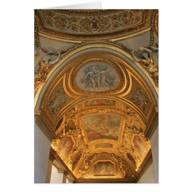 Cartão Palais du Louvre (Frente)