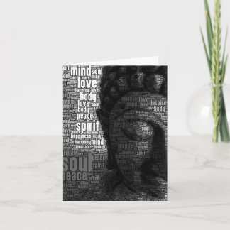 Cartão Palavras budistas da sabedoria