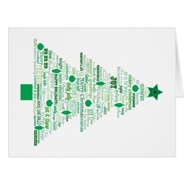 Cartão Palavras da Estação (Frente horizontal)