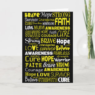 Cartão Palavras de consciência...Endometriose