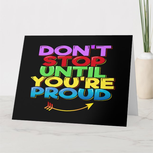 Cartão Palavras de Sabedoria Divertida (Frente)