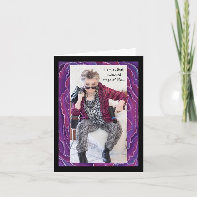 Cartão Palco de vida humorístico (Frente)