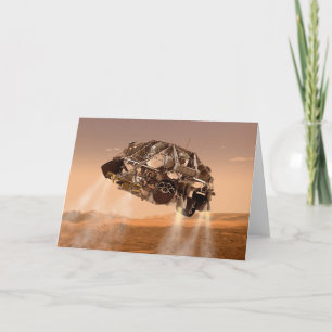 Cartão Palco Rover & Descent Para O Laboratório De Ciênci