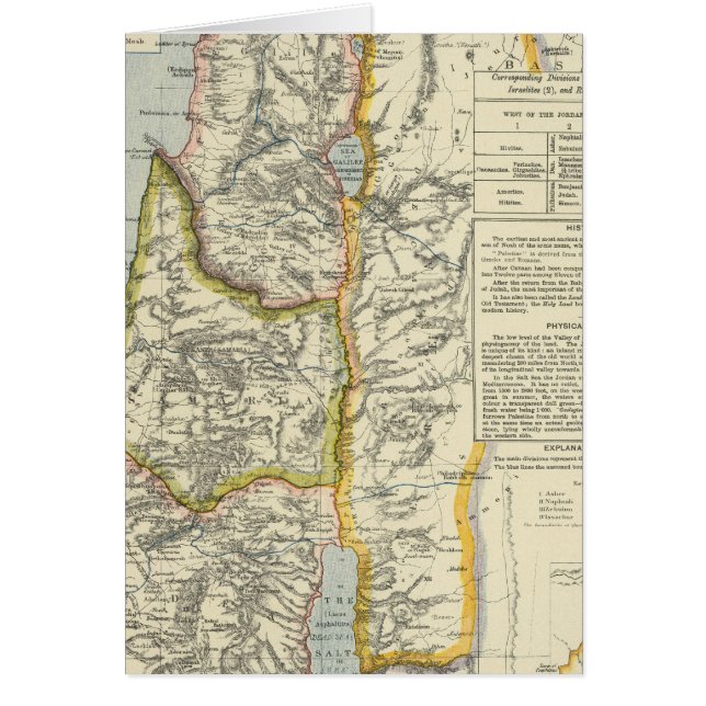 Cartão Palestina Antiga 2 (Frente)