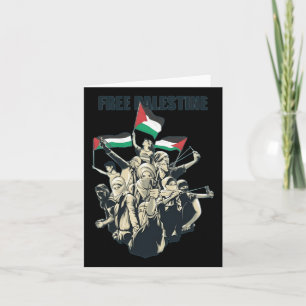 Cartão Palestina livre