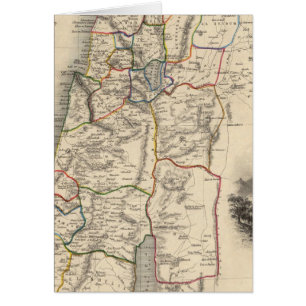 Cartão Palestina Moderna