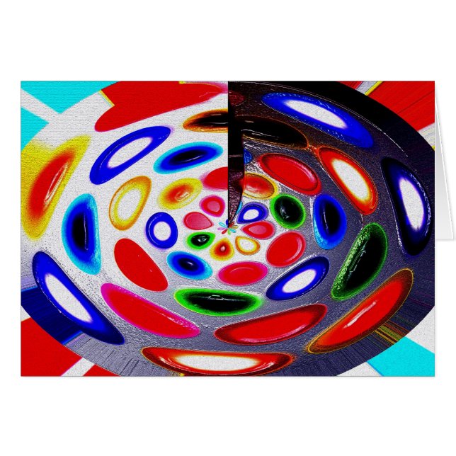 Cartão Paleta de Meditação (Frente Horizontal)