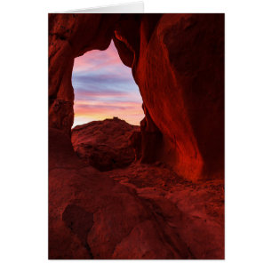 Cartão Paleta do nascer do sol