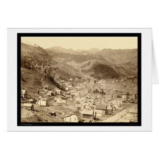 Cartão Palha vista de Engleside SD 1888