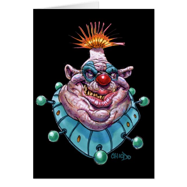 Cartão Palhaço (Frente)