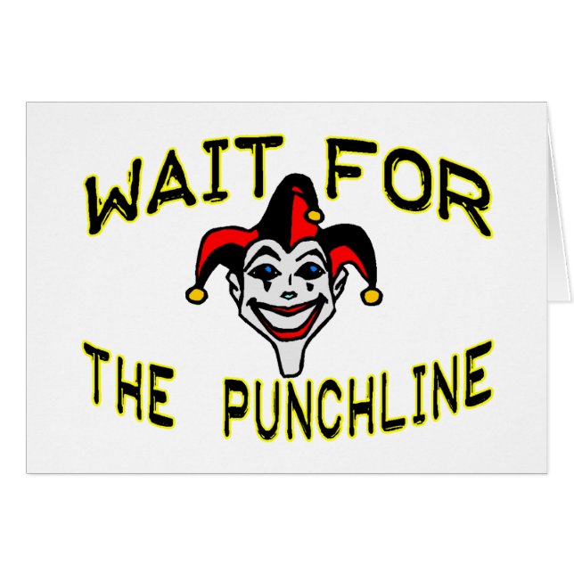 Cartão Palhaço (Frente Horizontal)