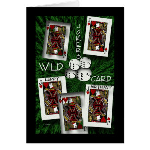 Cartão Palhaços selvagens