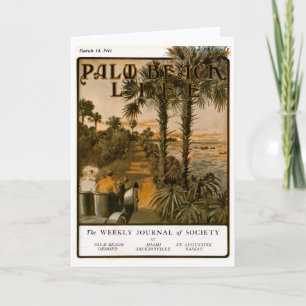 Cartão Palm Beach Life #17 note card