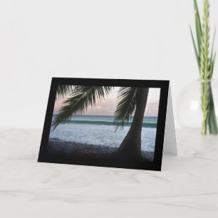 Cartão Palm Beach Scene Card
