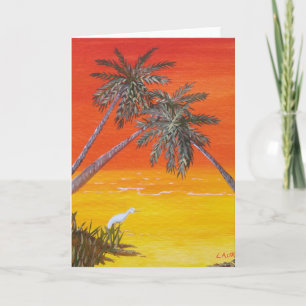 CARTÃO PALM GREETING CARD