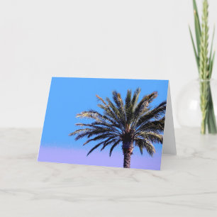 Cartão Palm Tree