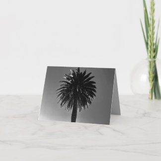 Cartão Palm Tree Folded Greeting Card