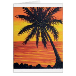 Cartão palmeira melindas