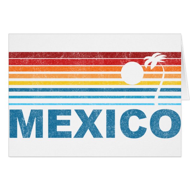 Cartão Palmeira México (Frente Horizontal)