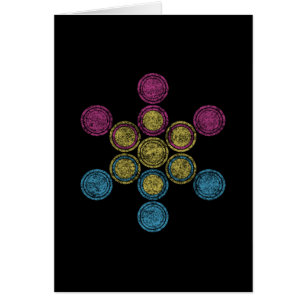 Cartão pan Sacred circles