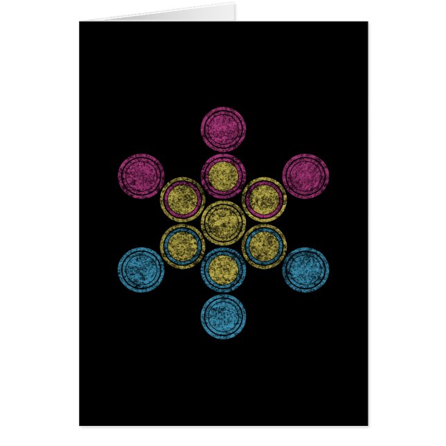 Cartão pan Sacred circles (Frente)