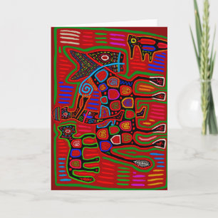 Cartão Panamá Mola - Salve um Cavalo Andando em um Cowboy