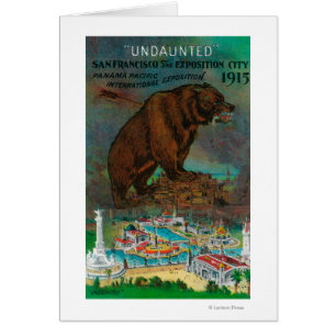 Cartão Panamá Pacific International Expo Advertisement