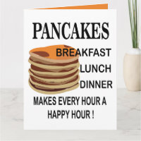 Pancakes Aniversário Pancake Saudação