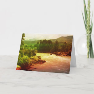 Cartão Panch Tatva: Sky Earth Wind Water Fire