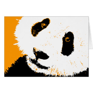 Cartão panda.