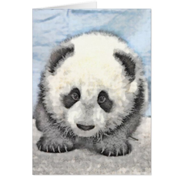 Cartão Panda (Frente)