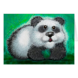 Cartão Panda Bear