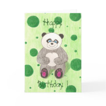 Panda Feliz Aniversário!